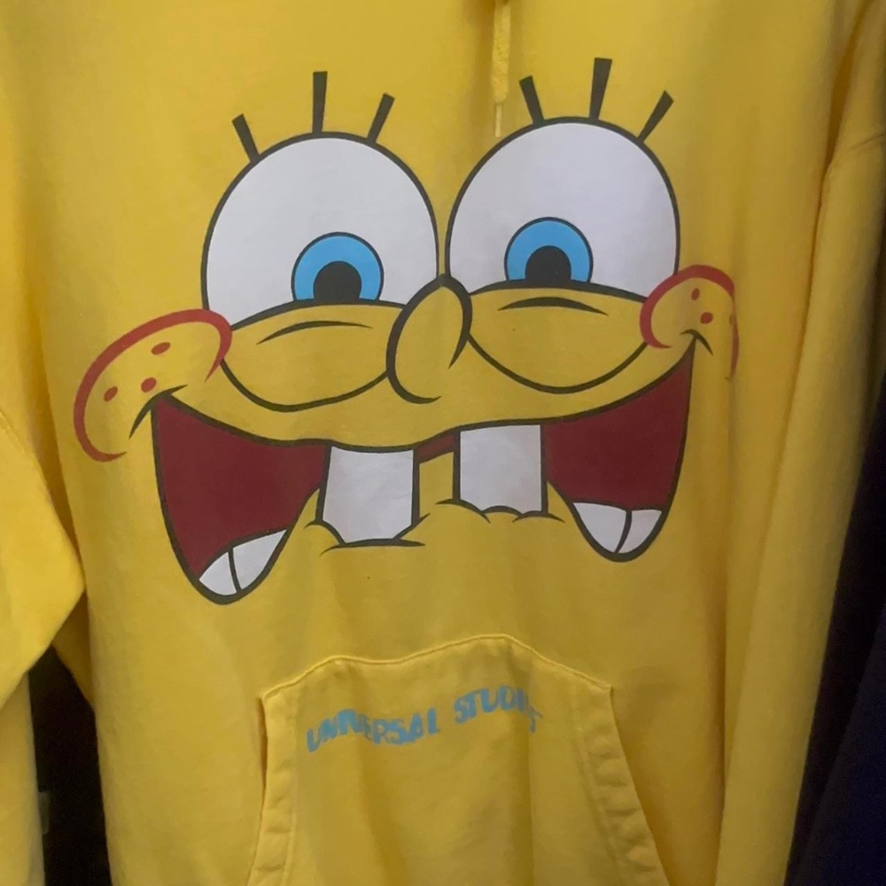 official universal studios spongebob hoodie